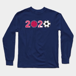 Football and Virus 2020 Long Sleeve T-Shirt